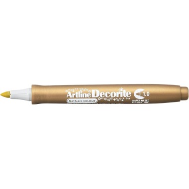 Marker Artline Decorite Bullet Oro 12 pz.