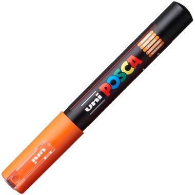 Marker Uni Posca Extra Fine PC1 M Arancione 6 pz.