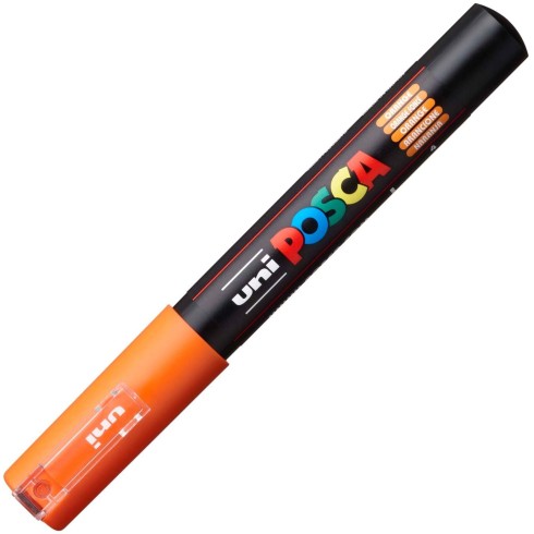 Marker Uni Posca Extra Fine PC1 M Arancione 6 pz.