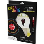 Marker Uni Chalk Media  Kit 1 + Lavagna Lampada