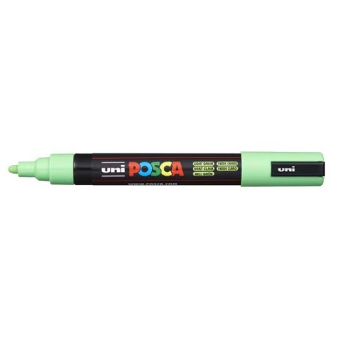 Marker Uni Posca Media PC5 M Verde Chiaro 6 pz.