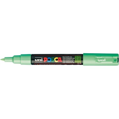 Marker Uni Posca Extra Fine PC1 M Verde Ch. 6 pz.