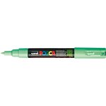 Marker Uni Posca Extra Fine PC1 M Verde Ch. 6 pz.