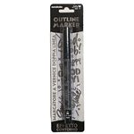 Marker Vernice BiColor 0.7 Silver-Nero