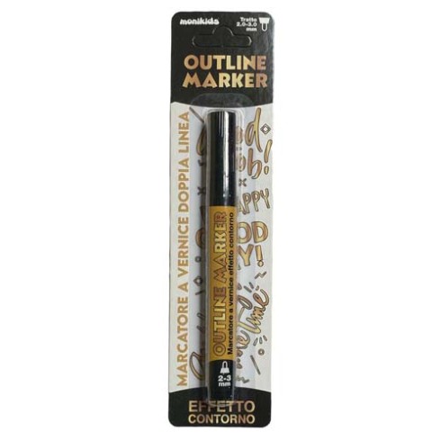 Marker Vernice BiColor 2.0 Oro-Nero