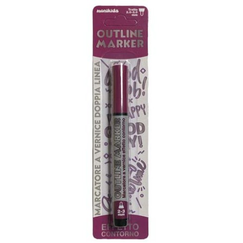 Marker Vernice BiColor 2.0 Silver-Viola