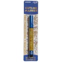 Marker Vernice BiColor 2.0 Oro-Blu