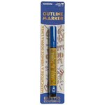 Marker Vernice BiColor 2.0 Oro-Blu