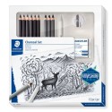 Matite Staedtler Lumograph Set Carboncino 61 100C