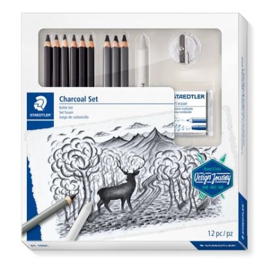 Matite Staedtler Lumograph Set Carboncino 61 100C