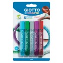 Colla Glitter Giotto ml.10 Decor Strass 5 pz.