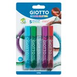 Colla Glitter Giotto ml.10 Decor Strass 5 pz.