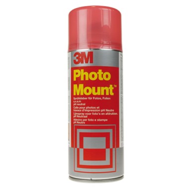 Colla Spray mount 3M Photo 400 ml Rosso