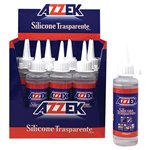 Colla Silicone Super Azzek 100 ml.  Expo 12 pz.