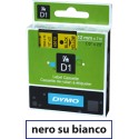 Nastro Dymo D1 409130  9x7 Nero/Bianco