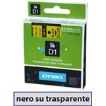 Nastro Dymo D1 436100  6x7 Nero/Trasp.