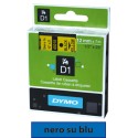 Nastro Dymo D1 450160 12x7 Nero/Blu