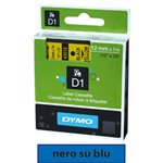 Nastro Dymo D1 450160 12x7 Nero/Blu