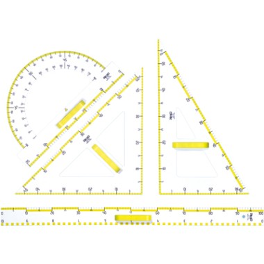 Righe plastica 100 cm. per Lavagna