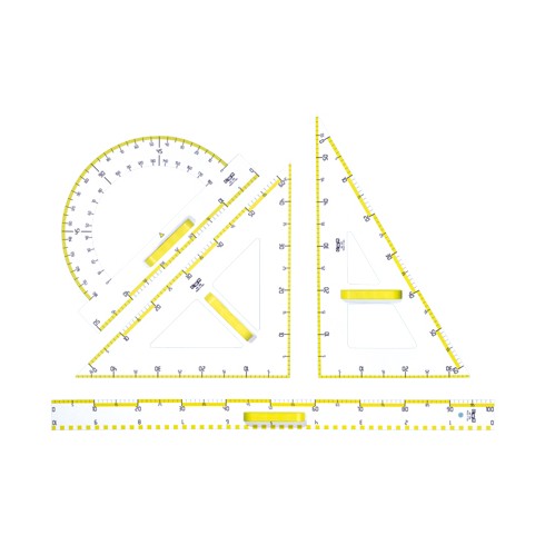 Righe plastica 100 cm. per Lavagna