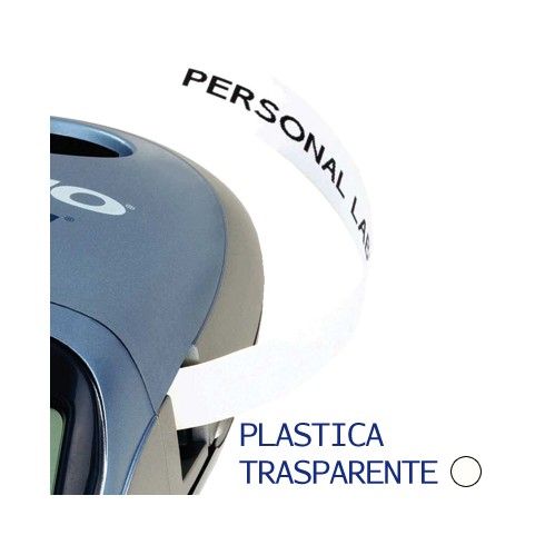 Nastro Dymo Letratag Plastic Trasparente