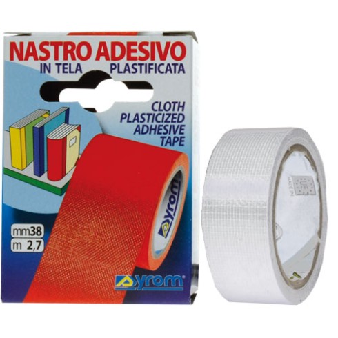 Nastro Adesivo tela Tesa 19x2.7 Bianco