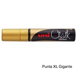 Marker Uni Chalk Extra Large Oro