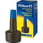 Inchiostro per timbri Pelikan 4 Blu 30 ml.