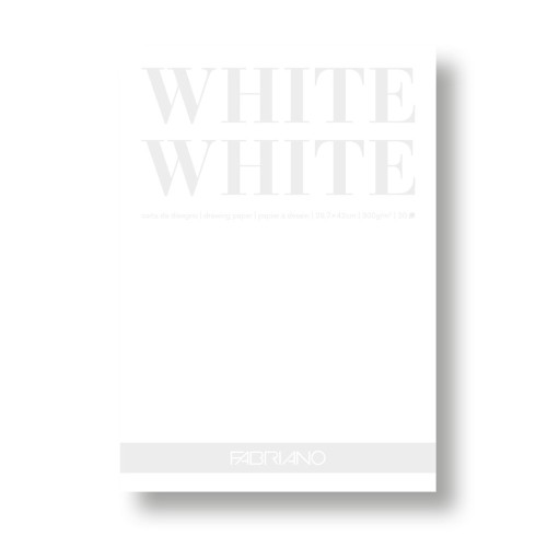 Blocchi Fabriano White A3 20 ff 300 Gr.