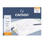 Blocchi Canson C4 24x33 20 ff Squadr. 400089597