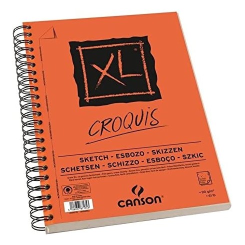 Blocchi Canson XL Avorio A5 60 fg. 90 g lato lungo