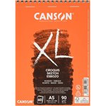Blocchi Canson XL Avorio A5 60 fg. 90 g lato corto