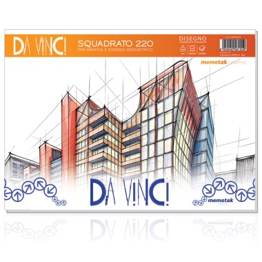 Blocchi Da Vinci 20 ff 24x33 Squadrato