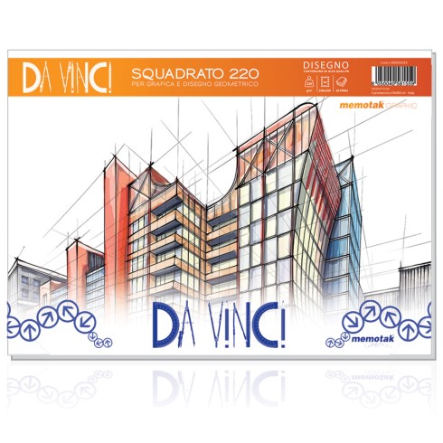 Blocchi Da Vinci 20 ff 24x33 Squadrato
