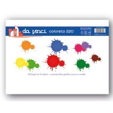 Blocchi Da Vinci 20 ff Ricambio 24x33 Colorato