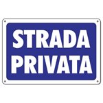 Targa 30x20 CC24 Strada Privata