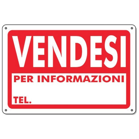 Cartelli affissione PVC Vendesi