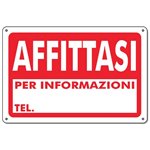 Cartelli affissione PVC Affittasi