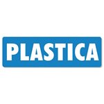 Targa 14x5 PV541 Adesivo Plastica