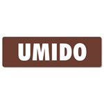 Targa 14x5 PV542 Adesivo Umido