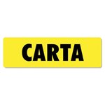 Targa 14x5 PV544 Adesivo Carta