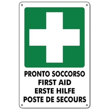 Targa 20x30 CC19 Pronto Soccorso