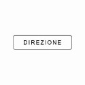 Segnali Adesivi 200X45 Alluminio Direzione
