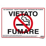 Cartelli affissione Cartoncino Vietato Fumare 10 p