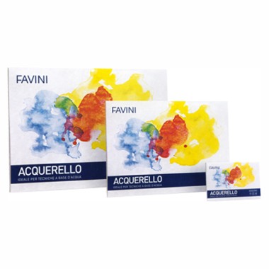 Blocchi Acquerello Favini 10x15 gr./mq. 340 10 ff