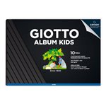Album Giotto Kids carta nera A4 120 gr. 20 ff