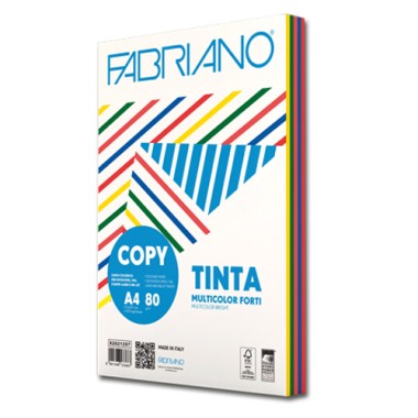 Carta Copy Tinta Forti gr.160 A4 100 ff  Assortita