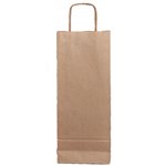 Shopper per bottiglia 16x07x39 Avana 20 pz.