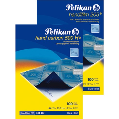 Carta Ricalco Hand Carbon 500 H A4 100 ff blu