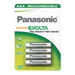 Pile Panasonic Ricaricabili Ministilo 4 pz. HHR-4M